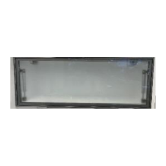 Eurocraft Cabinetry Flip-Up Glass Door Wall Cabinet (WGDC3012FP–WGDC3618FP)