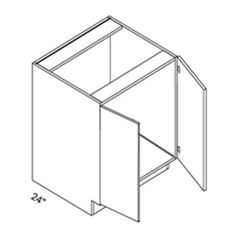 Eurocraft Cabinetry Full Height Door Sink Base Cabinet (SB30FD–SB36FD)