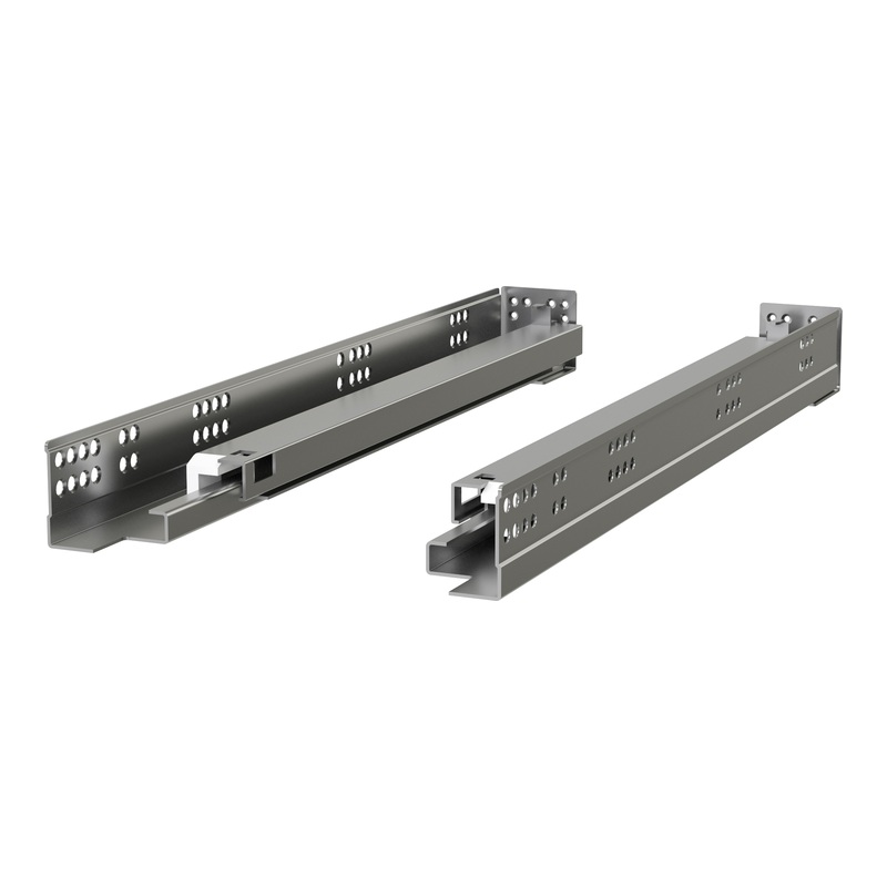 Soft Closing Undermount Glides For 24" Depth Cabinets (Pair)