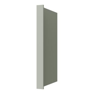 Sage Green Shaker Dishwasher Panel 24" X 34 1/2" W/3" Return