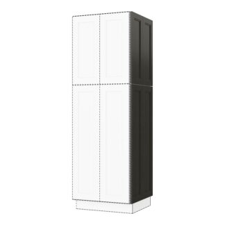 Smoky Gray Dummy Wall Door 12" X 42"