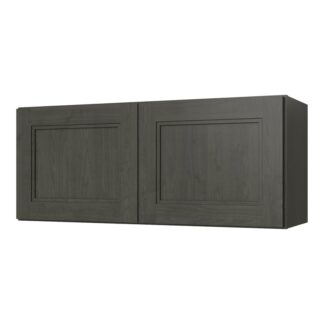 Smoky Gray Shaker 36x24 Wall Cabinet