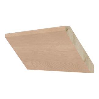 Toffee Shaker Angle Crown Molding 3 1/4" X 96" W/O Mounting Strip