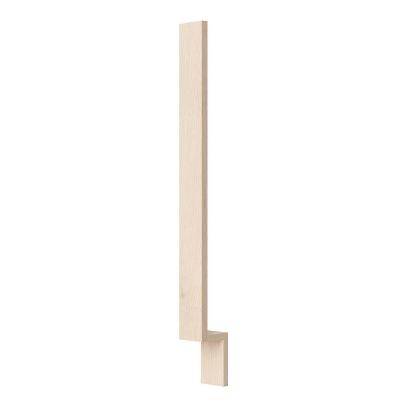 Unfinished Shaker Base Filler 6" X 34 1/2"