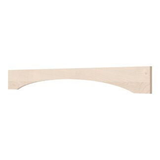 Unfinished Shaker Valance 5 1/2" X 60" X 3/4"
