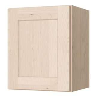 Unfinished Shaker 21x18 Wall Cabinet