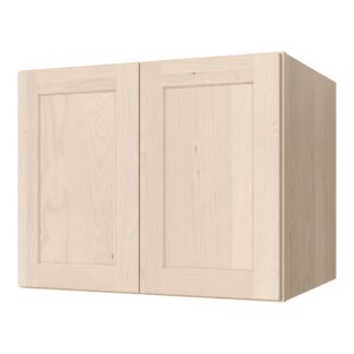 Unfinished Shaker Wall Cabinet 31.5" X 18" X 24"