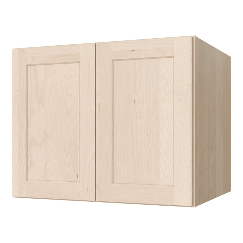 Unfinished Shaker Wall Cabinet 31.5" X 18" X 24"