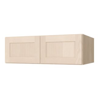 Unfinished Shaker Wall Cabinet 36" X 24" X 24"
