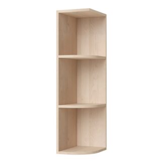Unfinished Shaker Wall End Open Shelf 09" X 42"