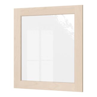 Unfinished Shaker Glass Door 36" X 42" Textured Glass (Pair)