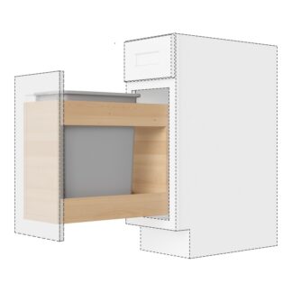 Waste Basket Pull Out For B15 Cabinet
