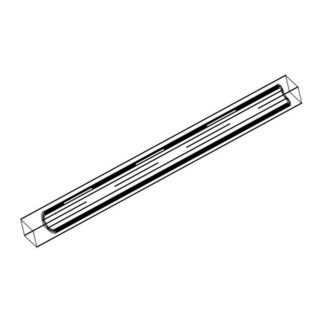 Newport Turn Post 3" X 34 1/2" X 3" Line Art Diagram